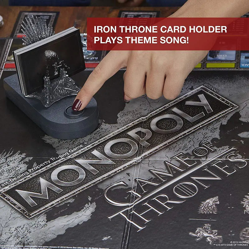 Game of Thrones Monopoly Board Game and Cards
