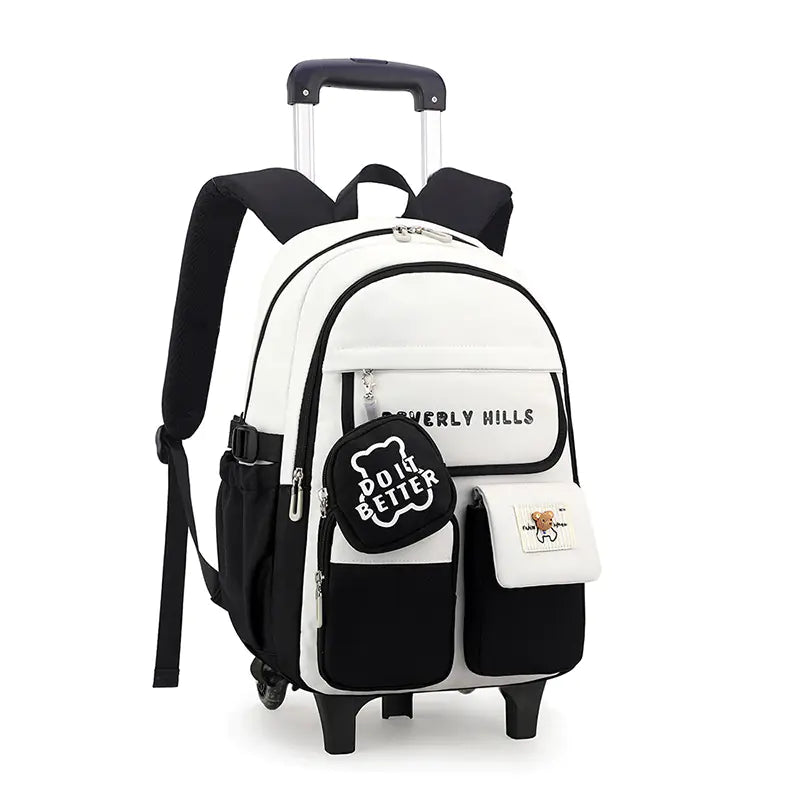 Nature Fish Student Roller Backpack