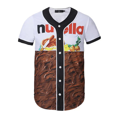 Customizable 3D Baseball Jersey with Creative Design