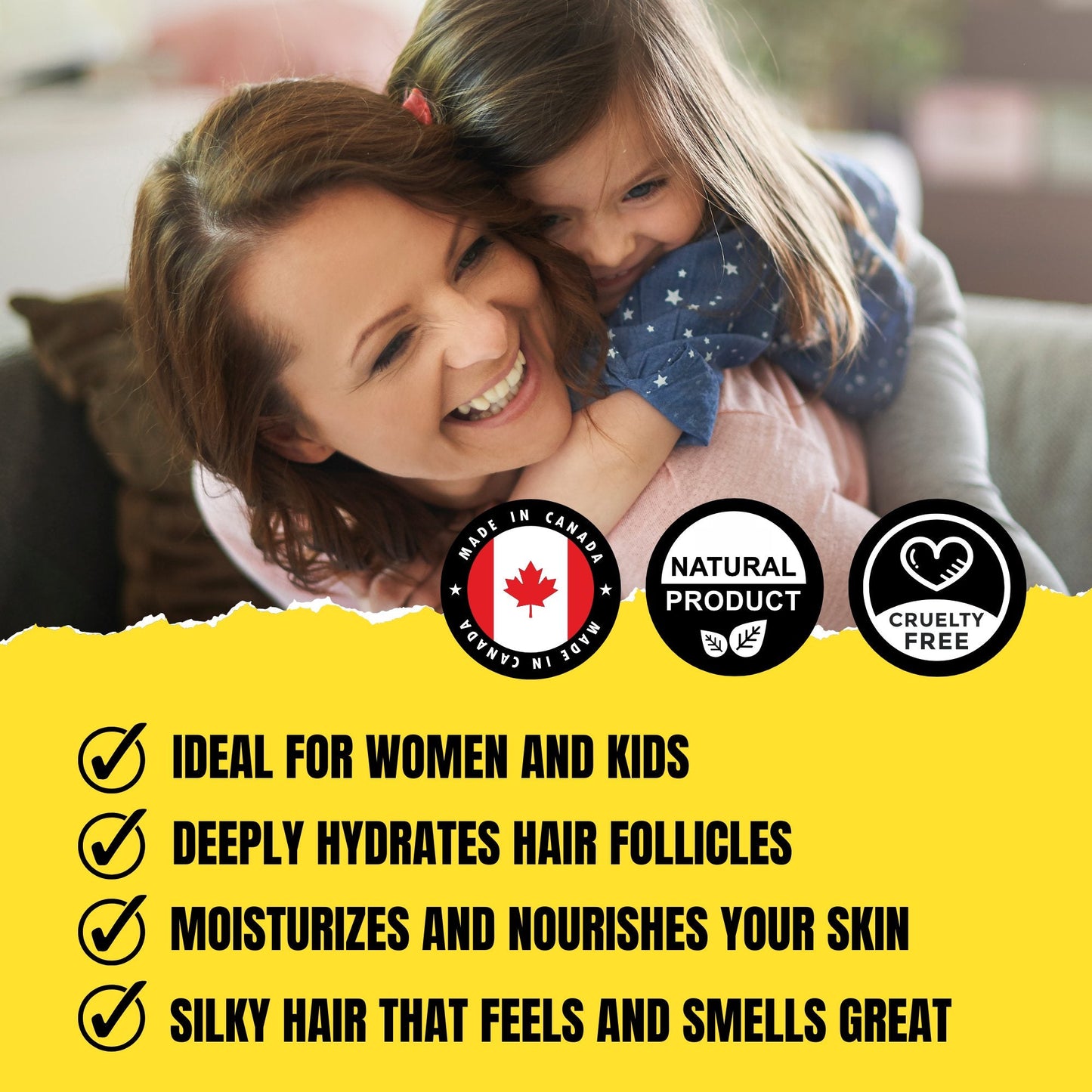 My Lil Cupcake Hair Oil (30ml) – Sweet Vanilla Cupcake with Creamy Buttercream Scent | Nourishing & Shine-Enhancing Oil