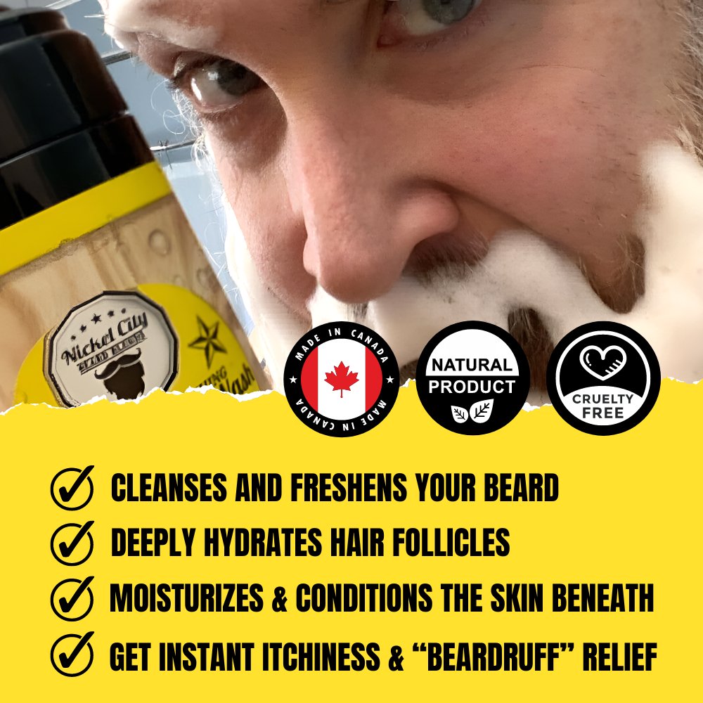 The Professor Beard Wash (150ml) – Cedarwood, Vanilla & Sweet Cigar | Gentle Beard Shampoo & Cleanser | Dr. Chris Schneider Collaboration