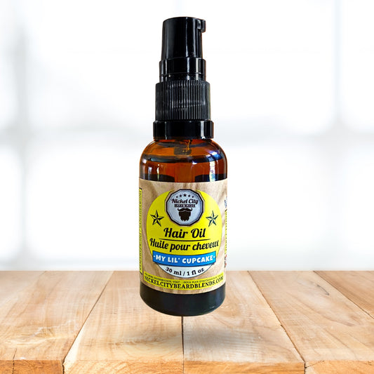 My Lil Cupcake Hair Oil (30ml) – Sweet Vanilla Cupcake with Creamy Buttercream Scent | Nourishing & Shine-Enhancing Oil