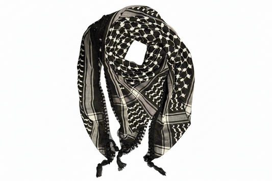 Bold Inversed Kufiya (Keffiyeh) | Made in Jordan