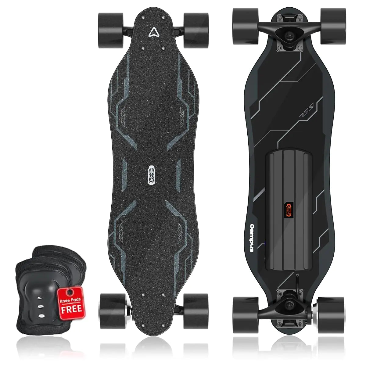 MEEPO Campus Electric Skateboard - Top Speed 29 MPH with Remote Control