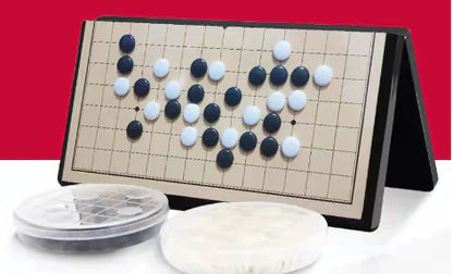 Magnetic Folding Five-in-a-Row Board Game for Kids