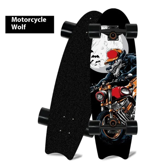 Wave Rider Fishtail Skateboard