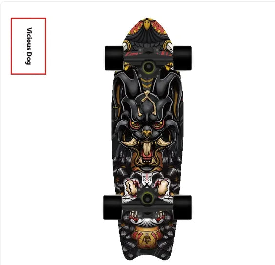 Wave Rider Fishtail Skateboard