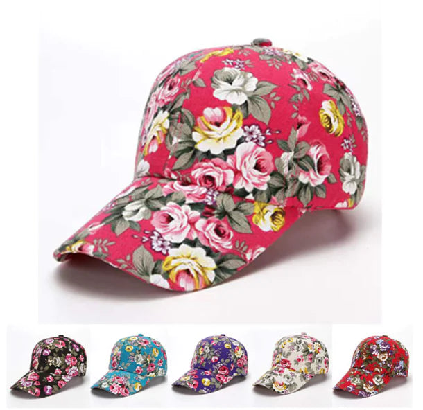 Casual Floral Sun Hat for Women