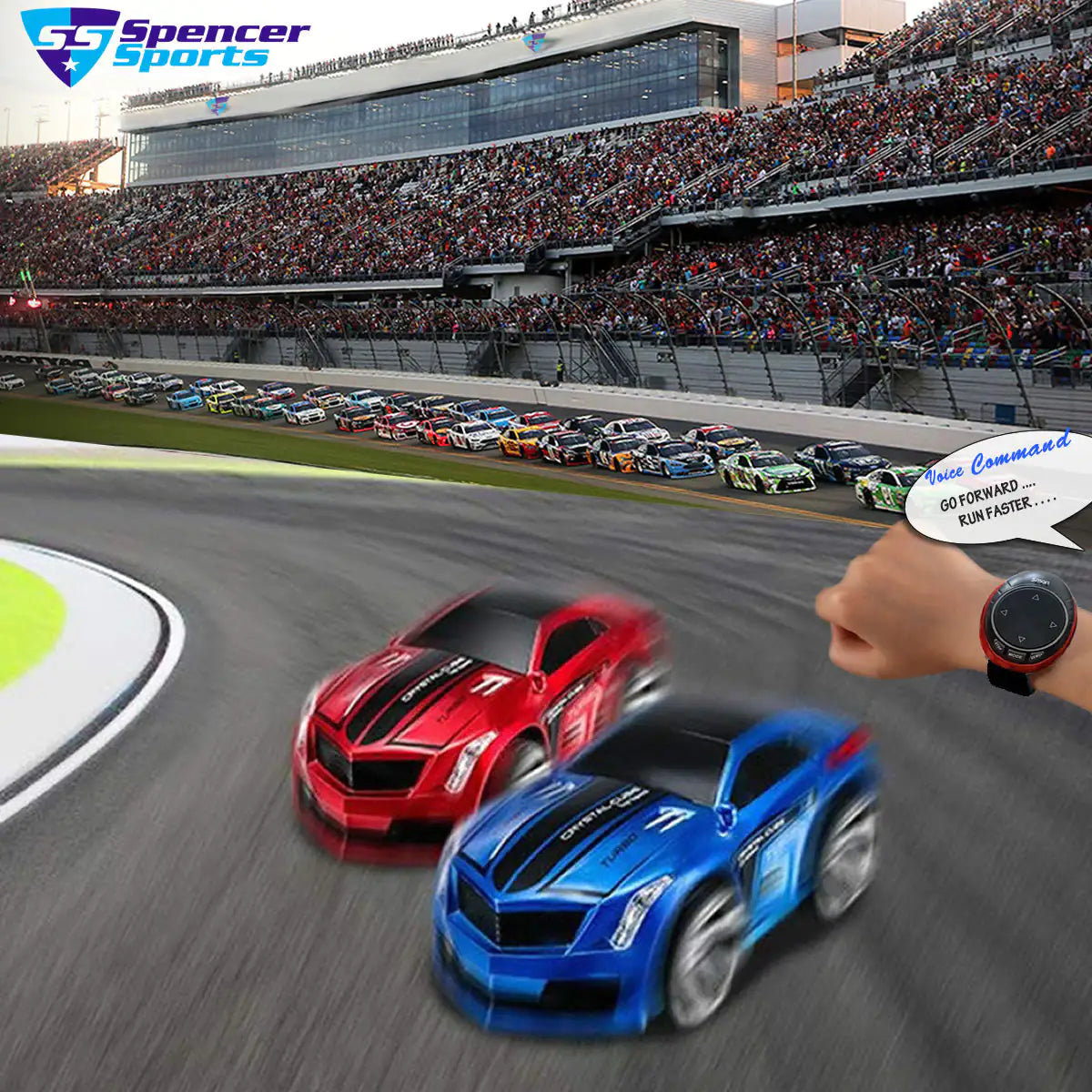 Turbo Racer Smartwatch-Controlled Car