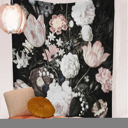Nordic Mandala Tapestry Decor