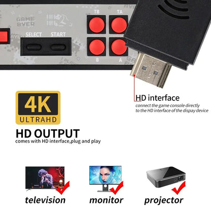 HDMI Retro Console Y2S with Dual Wireless Controllers