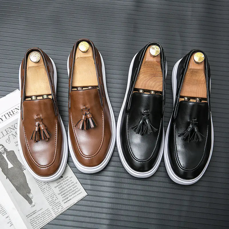 Men's Leather Shoes for Taller Style