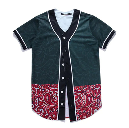 Customizable 3D Baseball Jersey with Creative Design