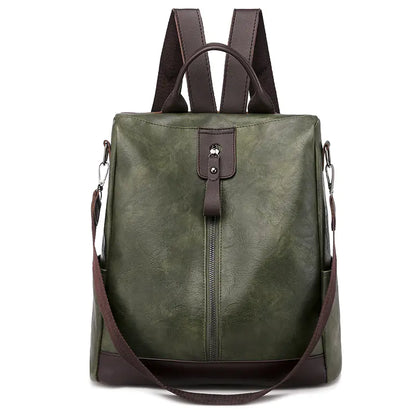 Women's Large Capacity Anti-Theft Backpack (PU Leather)