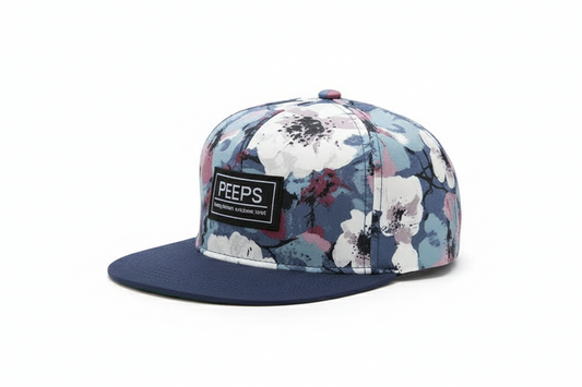 Hip Hop Floral Snapback Cap