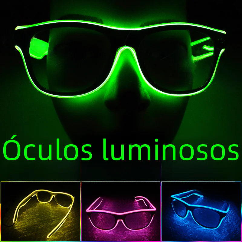 LED Neon Glasses for Music Parties and Events