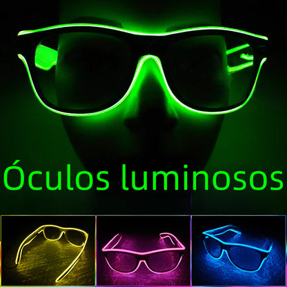 LED Neon Glasses for Music Parties and Events