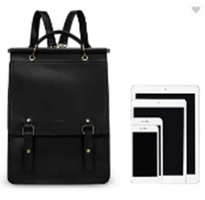 Glossy Leather Fashion Backpack
