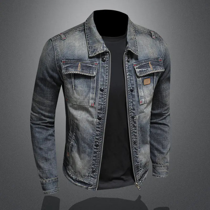 Marvel Venom Vintage Wash Denim Jacket for Men