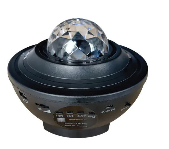 Bluetooth Music Laser Projector Night Light | Multi-Color with Remote