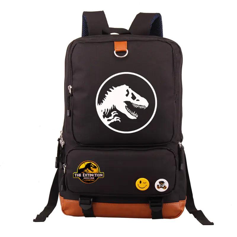 Jurassic Backpack - Travel Bag, Student Book Bag