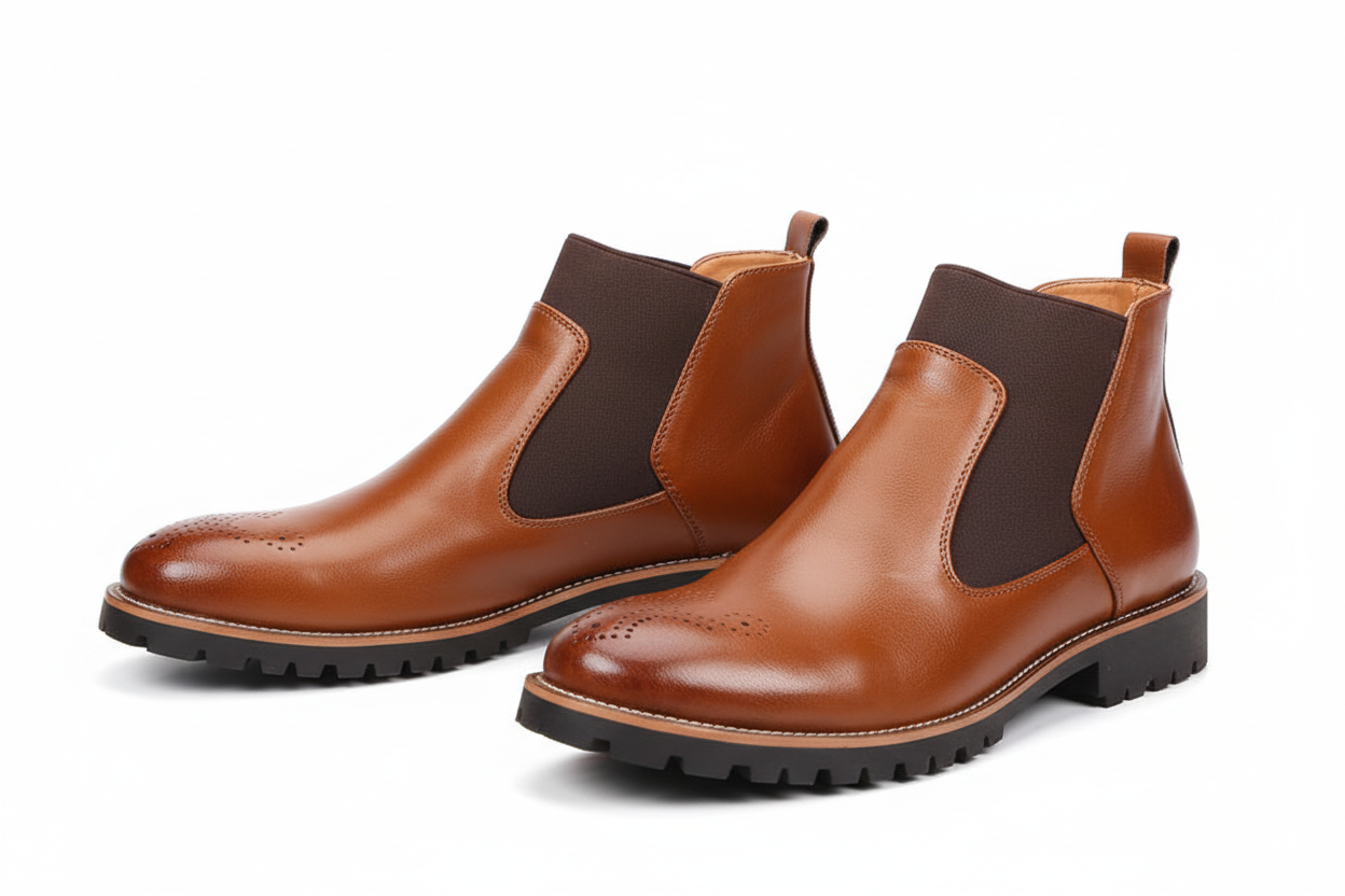 Men's Brock Leather Martin Boots