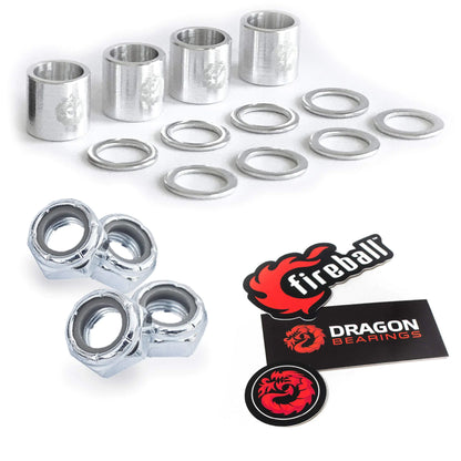 Dragon Precision Speed Kit for Skateboards & Longboards