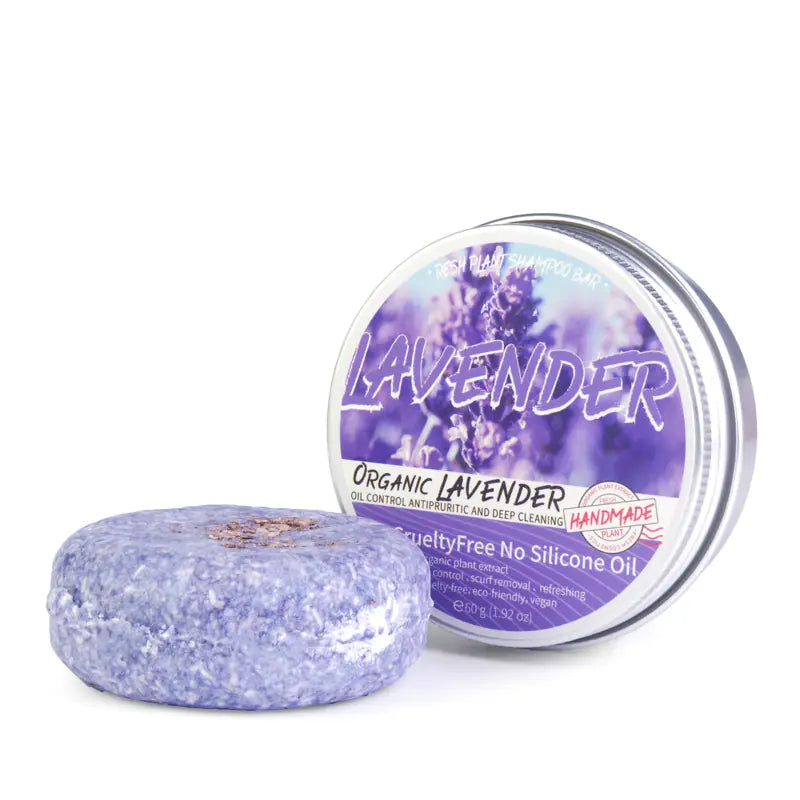 Lavender Handmade Shampoo Soap Bar for Moisture Control