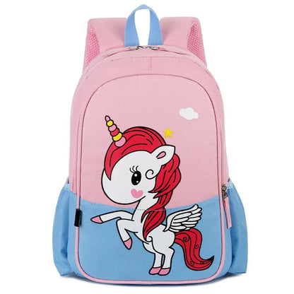 Cross-Border Kids Backpack for Ages 3-7 (Cartoon Design)