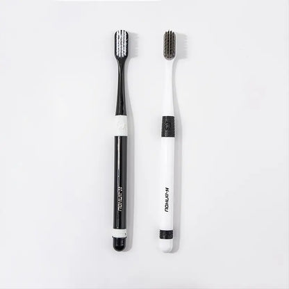 2pcs Soft-Bristled Toothbrush with Wide Brush Head