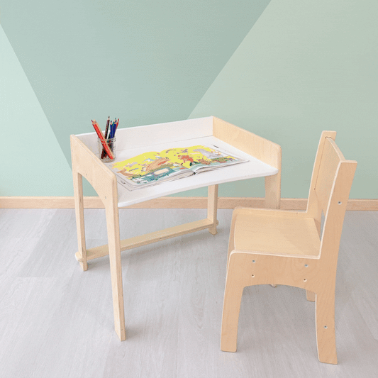 LUMEN - Big Kid Desk & Chair | Adjustable Height Study Table