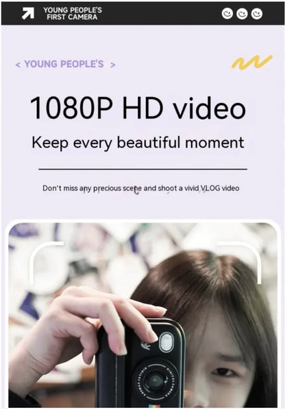Kid's Printable Polaroid-Style Camera - Ideal Gift