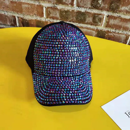Women's Baseball Cap with Rhinestones