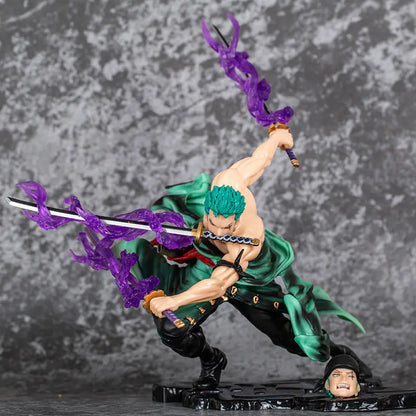 One Piece Zoro Three Sword Style Model Figure