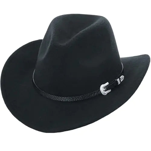 Wide Brim Classic Fedora Cowboy Hat