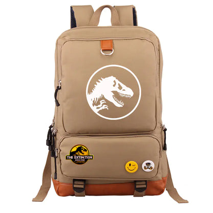 Jurassic Backpack - Travel Bag, Student Book Bag
