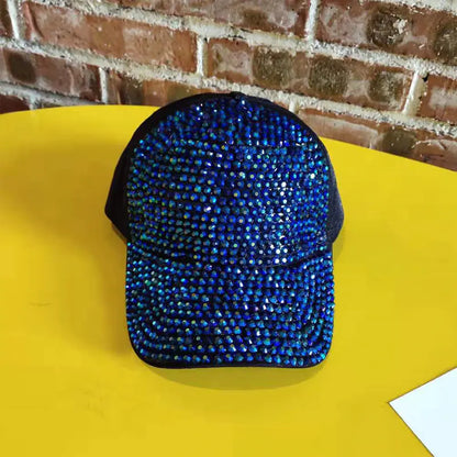 Women's Baseball Cap with Rhinestones