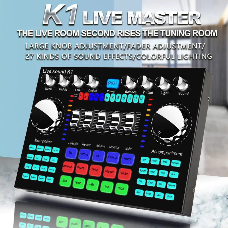 K1 Audio Enhancer Kit with Microphone