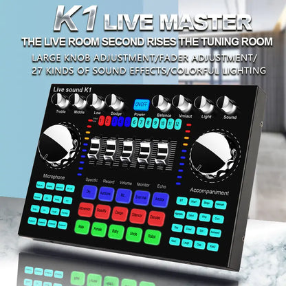 K1 Audio Enhancer Kit with Microphone