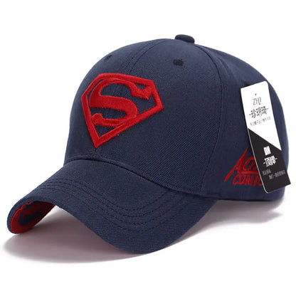 Superman Style Baseball Hat