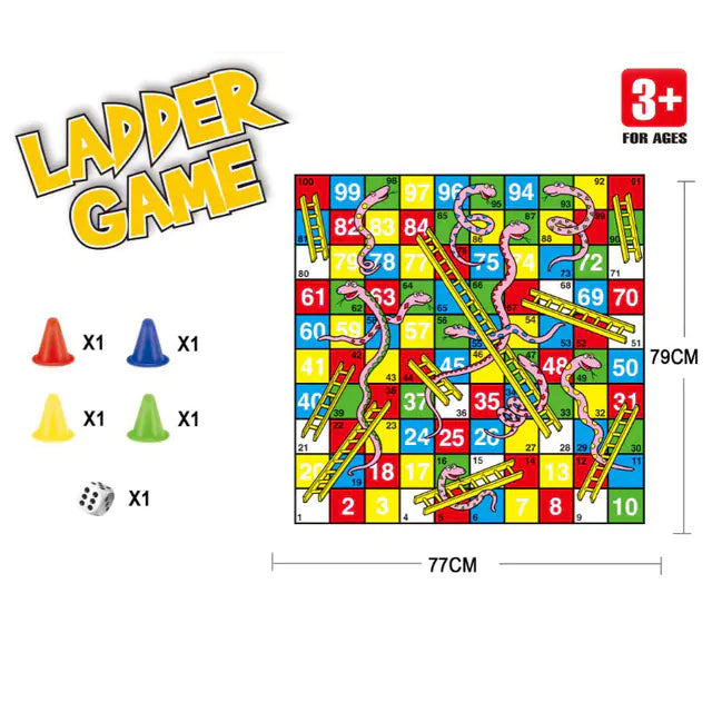 3D Twist Ladder Chess for Kids