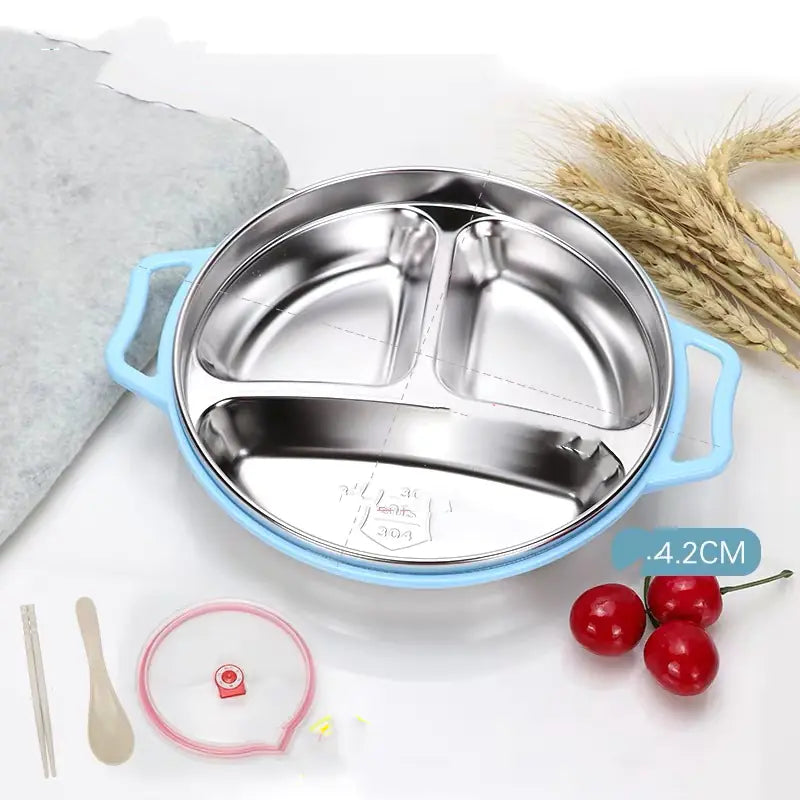 Stainless Steel Kids Plate