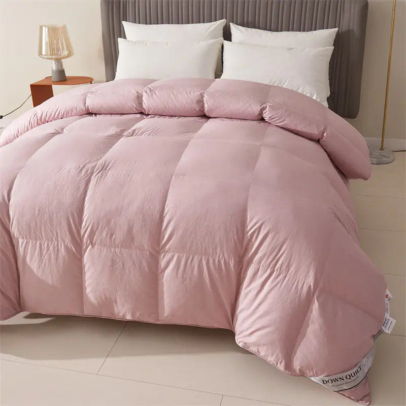 95% White Goose Down Winter Comforter  (King)