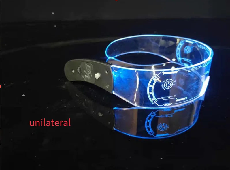 Colorful LED Bouncing Disco Glasses