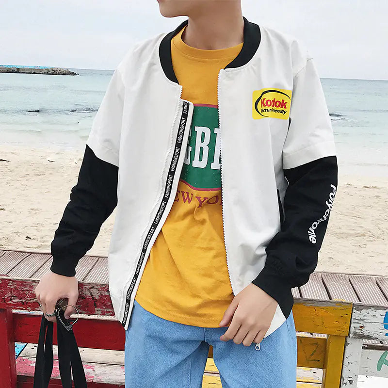 Kodak Letter Baseball Jacket for Men (Casual Wear)