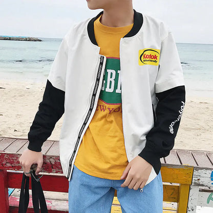 Kodak Letter Baseball Jacket for Men (Casual Wear)