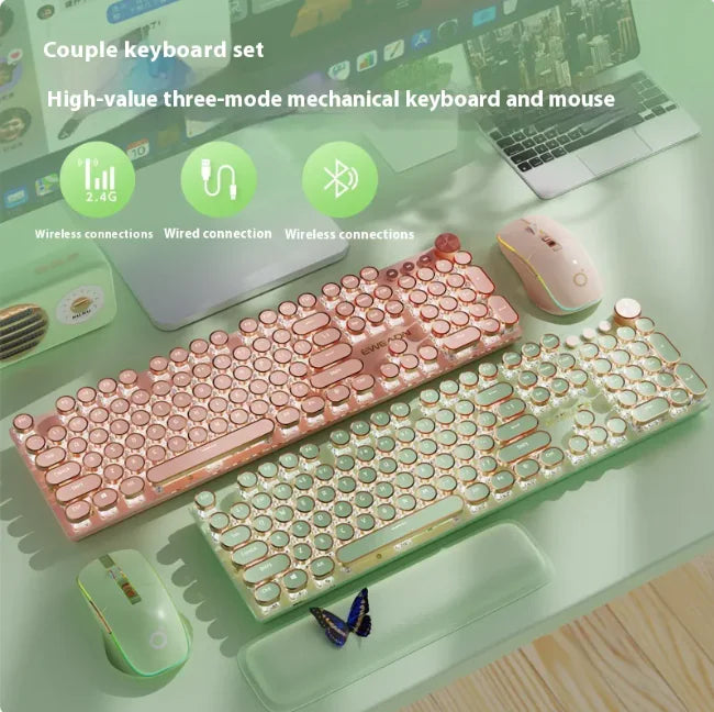 Dual-Mode E-Sports Mechanical Keyboard