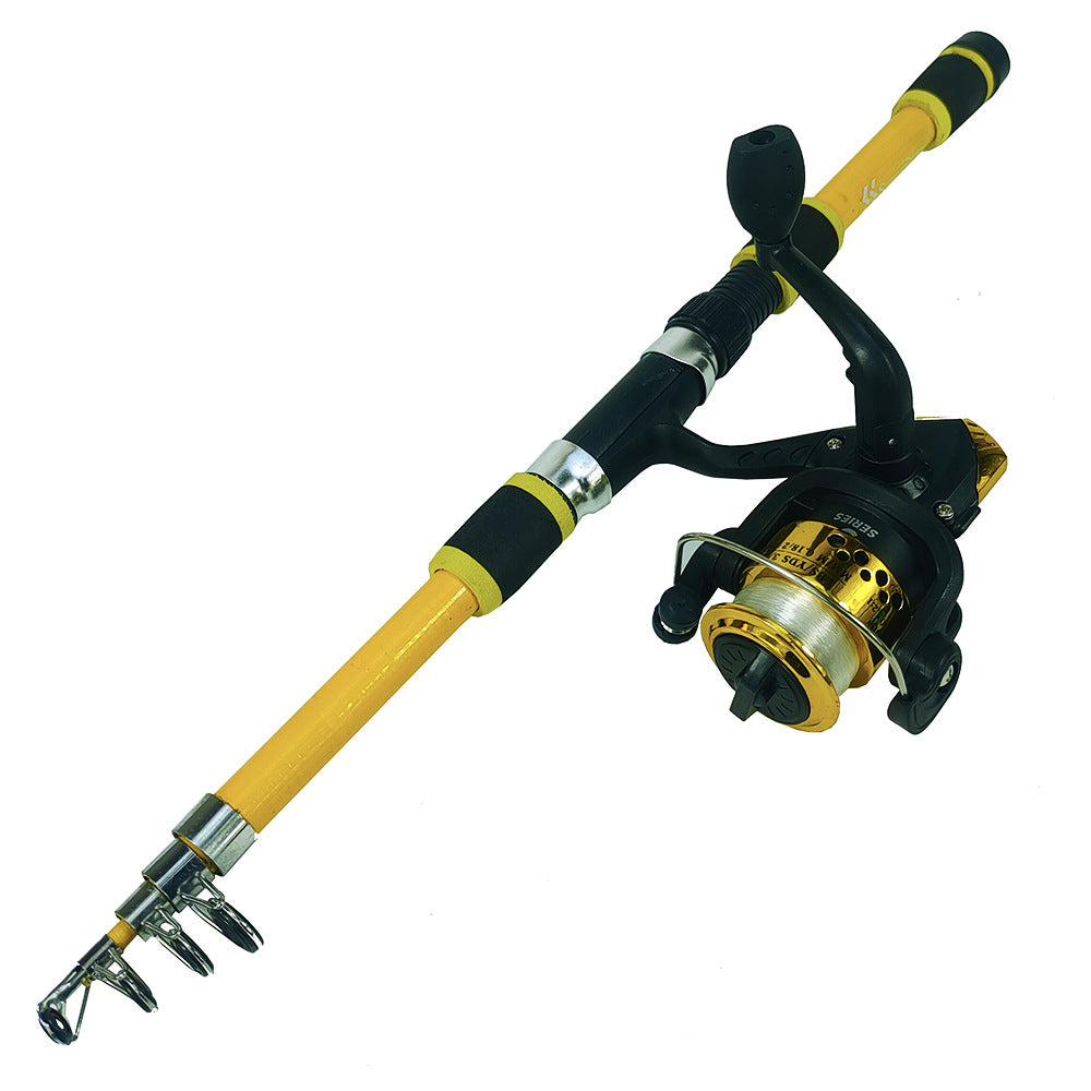 1.8m Fishing Rod and Reel Set for Beginners and Kids