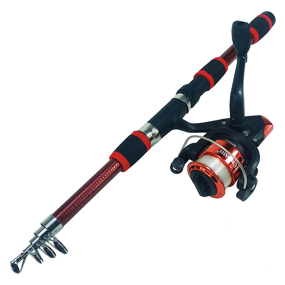 1.8m Fishing Rod and Reel Set for Beginners and Kids