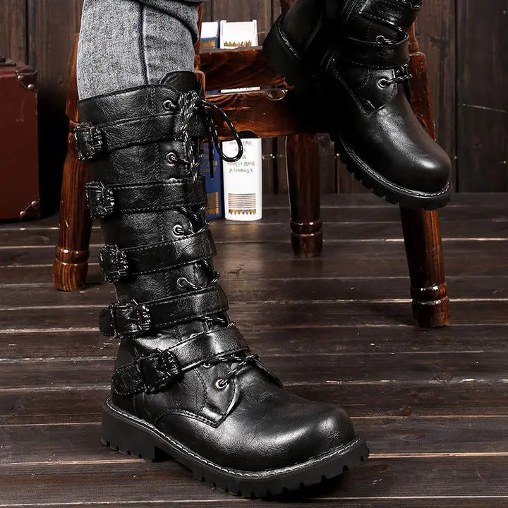 Men's High-Top Boots, Martin Boots, Tall Boots